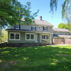 Rear of Home and Yard